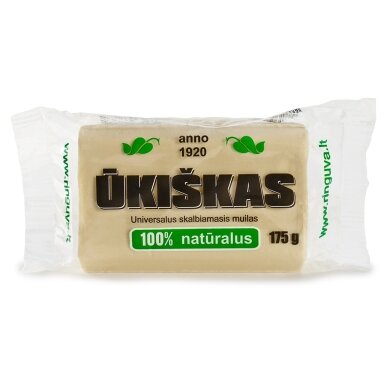 Skalbiamasis muilas ŪKIŠKAS, 175 g