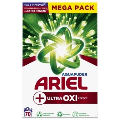 Skalbimo milteliai ARIEL ULTRA OXI, 4,55 KG Skalbimo milteliai ARIEL ULTRA OXI, 4,55 KG