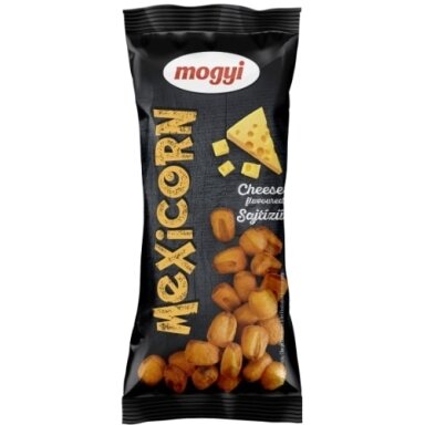 Skrudinti kukurūzai MOGYI Mexicorn, sūrio skonio, 55g Skrudinti kukurūzai MOGYI Mexicorn, sūrio skonio, 55g