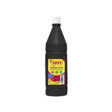 Skystas guašas buteliuke JOVI 1000 ml, juoda sp. Skystas guašas buteliuke JOVI 1000 ml, juoda sp.