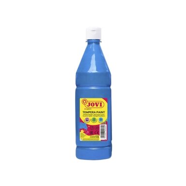 Skystas guašas buteliuke JOVI 1000 ml, mėlyna sp. Skystas guašas buteliuke JOVI 1000 ml, mėlyna sp.