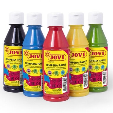 Skystas guašas buteliuke JOVI, 500 ml, oranžinė sp. Skystas guašas buteliuke JOVI, 500 ml, oranžinė sp.