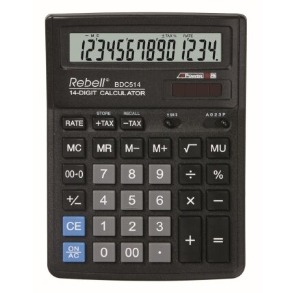 Skaičiuotuvas stalinis Rebell BDC514 1
