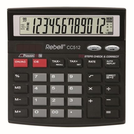 Skaičiuotuvas stalinis Rebell CC512 1