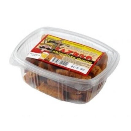 Skrudinta duona Kaziuko, riekelėmis, indelyje, 600 g Skrudinta duona Kaziuko, riekelėmis, indelyje, 600 g