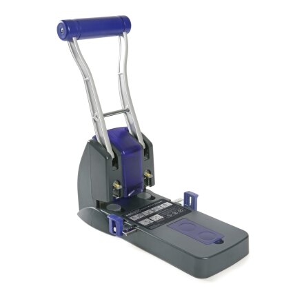 Skylmuša RAPESCO Eco P2200, 2 skylių, 150 lapų, juoda/violetinė 1 Skylmuša RAPESCO Eco P2200, 2 skylių, 150 lapų, juoda/violetinė 1