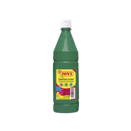 Skystas guašas buteliuke JOVI 1000 ml, tamsiai žalia sp. 1 Skystas guašas buteliuke JOVI 1000 ml, tamsiai žalia sp. 1