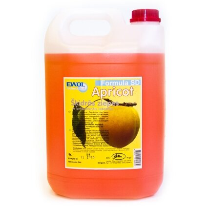 Skystas muilas EWOL, abrikosų kvapo, 5 l Skystas muilas EWOL, abrikosų kvapo, 5 l