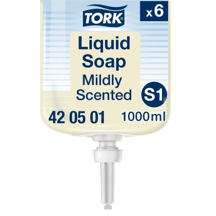 Skystas muilas su kremu TORK SCA PREMIUM MILD 1L, 420501 Skystas muilas su kremu TORK SCA PREMIUM MILD 1L, 420501