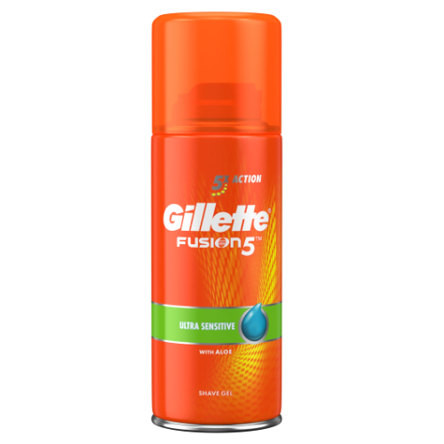 Skutimosi gelis Gillette FUSION Ultra Sensitive, 75ml