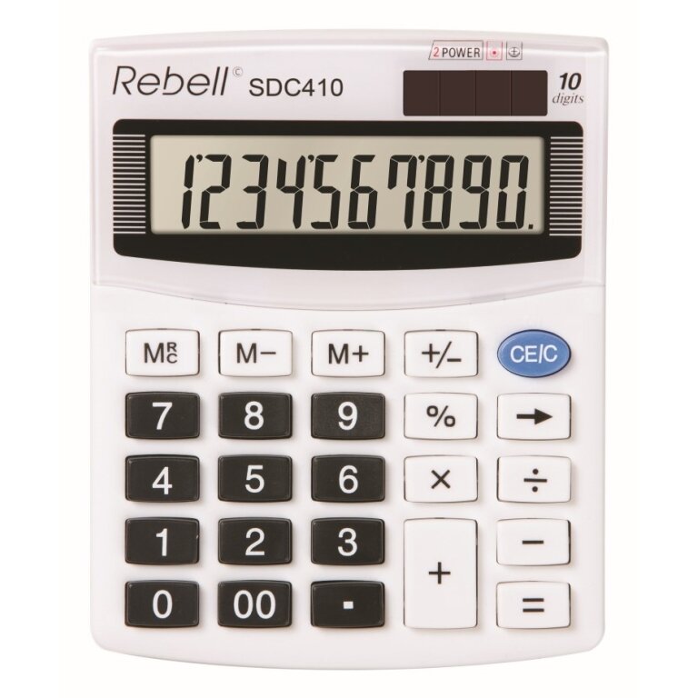 Skaičiuotuvas mažas stalinis Rebell SDC410 1