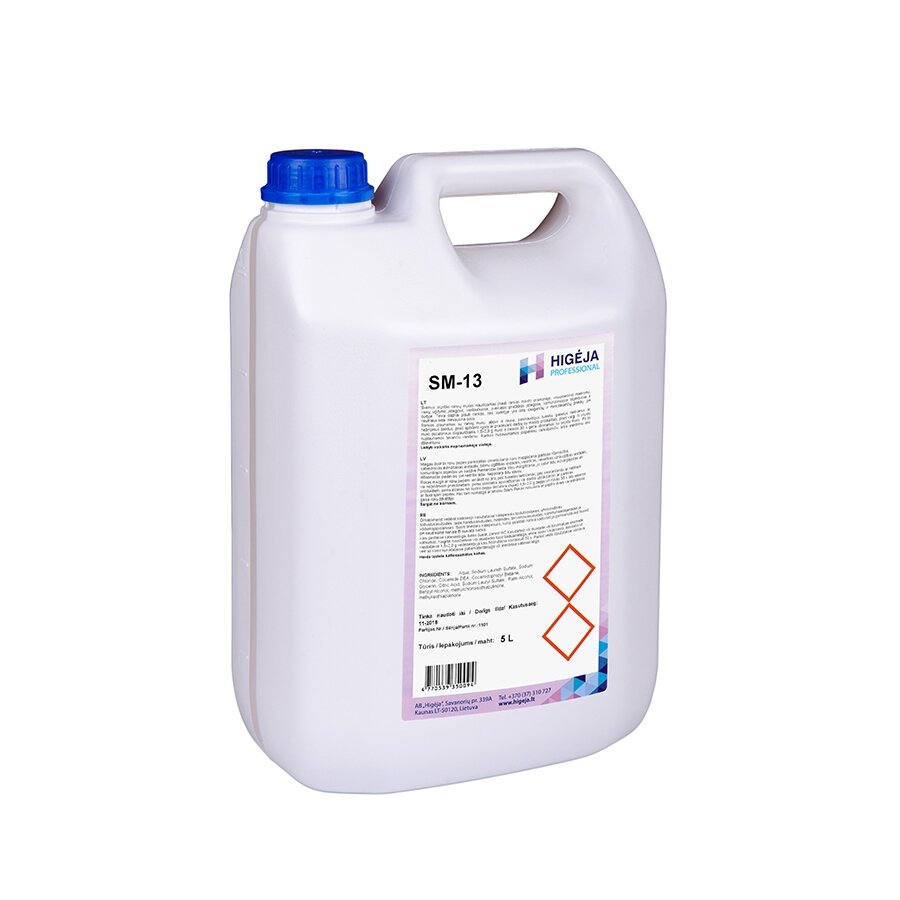 Skystas muilas HIGĖJA SM-13, 5 l Skystas muilas HIGĖJA SM-13, 5 l