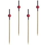 Smeigtukai RED PERL, mediniai, 7 cm, 250 vnt.