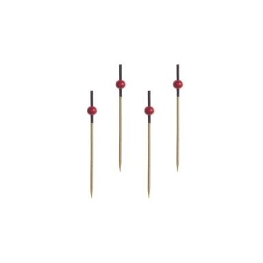 Smeigtukai RED PERL, mediniai, 7 cm, 250 vnt. Smeigtukai RED PERL, mediniai, 7 cm, 250 vnt.