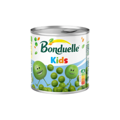 Smulkūs žirneliai Kids BONDUELLE, 200 g / 140 g