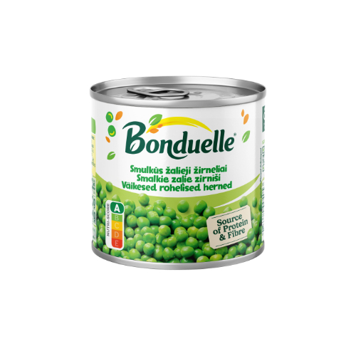 Smulkūs žirneliai BONDUELLE, 400 g / 280 g