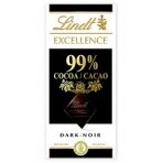 Šokoladas LINDT Excellence, juodas, 99%, 50 g