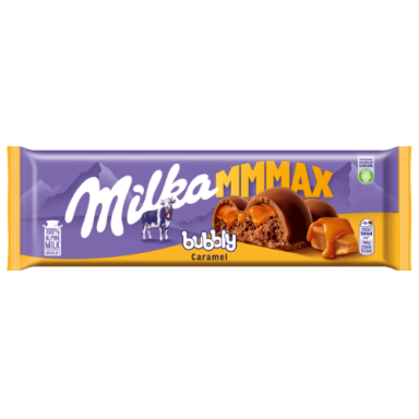 Šokoladas MILKA Bubbly Caramel, 250 g