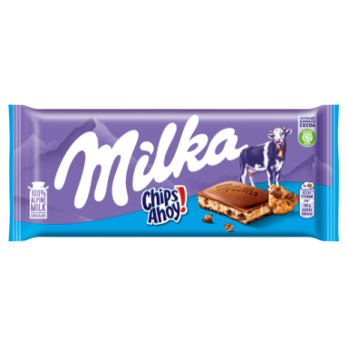 Šokoladas MILKA Chips Ahoy! 100 g