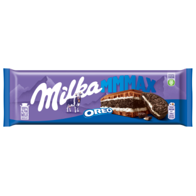 Šokoladas MILKA Oreo, pieniškas, 300 g
