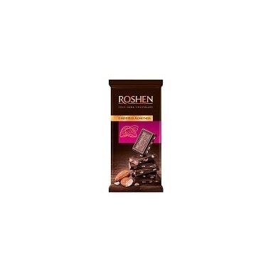 Šokoladas ROSHEN Dark, su sūdytais migdolais, 85 g