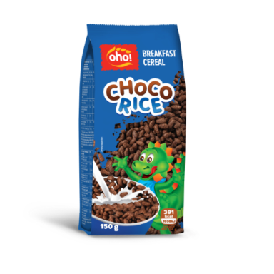 Šokoladiniai ryžiai OHO, 150 g