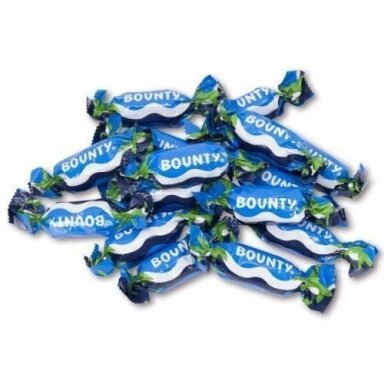 Šokoladiniai saldainiai BOUNTY, 2,5 kg Šokoladiniai saldainiai BOUNTY, 2,5 kg