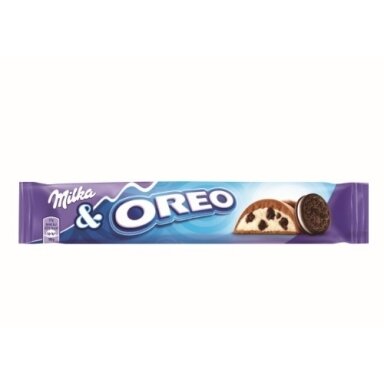 Šokoladinis batonėlis MILKA Oreo, 37 g