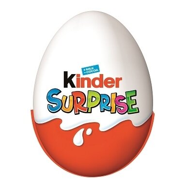 Šokoladinis kiaušinis Kinder Surprise, 20 g Šokoladinis kiaušinis Kinder Surprise, 20 g