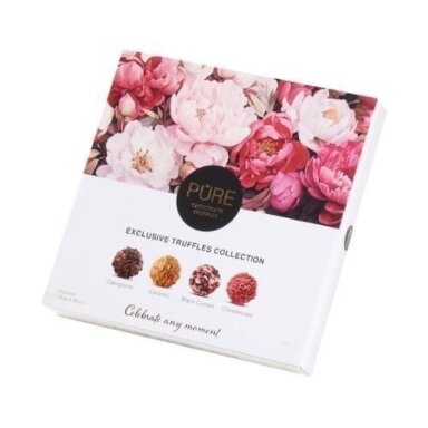 Šokolado triufeliai PURE, 135 g Šokolado triufeliai PURE, 135 g