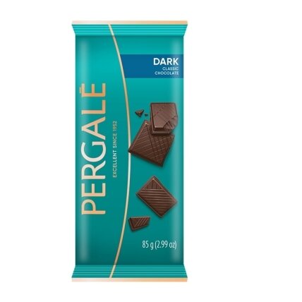 Šokoladas PERGALĖ, juodasis, 85 g Šokoladas PERGALĖ, juodasis, 85 g