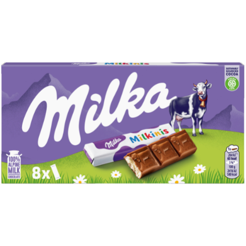 Šokoladas MILKA Milkinis, 87,5 g
