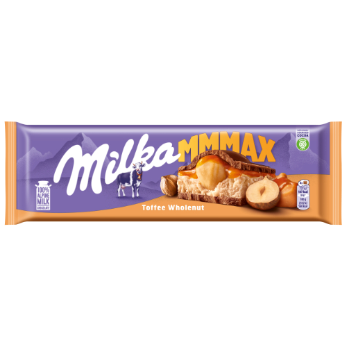 Šokoladas MIILKA Toffee Nuts, 300g