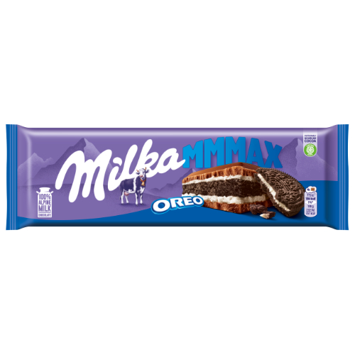 Šokoladas MILKA Oreo, pieniškas, 300 g