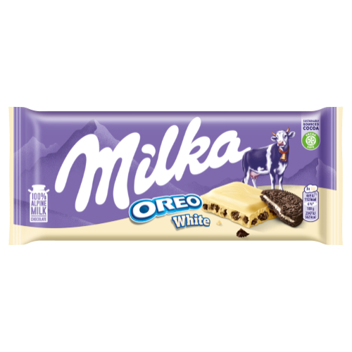 Šokoladas MILKA Oreo White, 100g