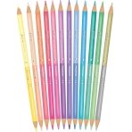 Spalvoti pieštukai Colorino Pastel, 12 vnt./24 spalvų
