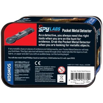 Spy Labs kišeninis METALO DETEKTORIUS 2 Spy Labs kišeninis METALO DETEKTORIUS 2