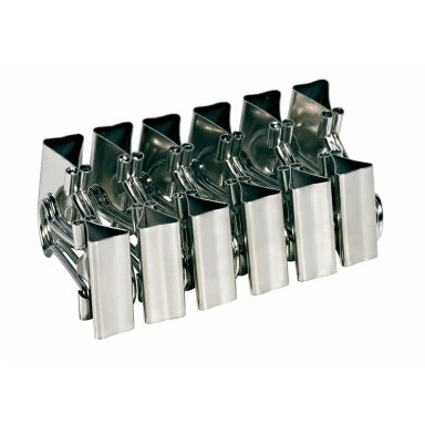 Spaustukai ALCO, 19 mm, 12 vnt. nikelio sp. Spaustukai ALCO, 19 mm, 12 vnt. nikelio sp.