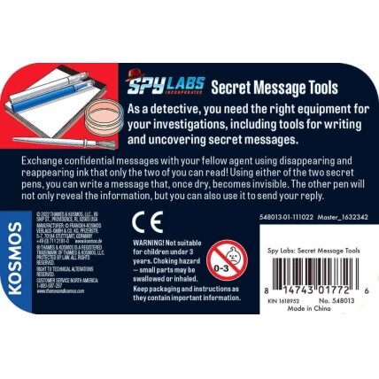 „Spy Labs“ slapto rašymo rinkinys 1