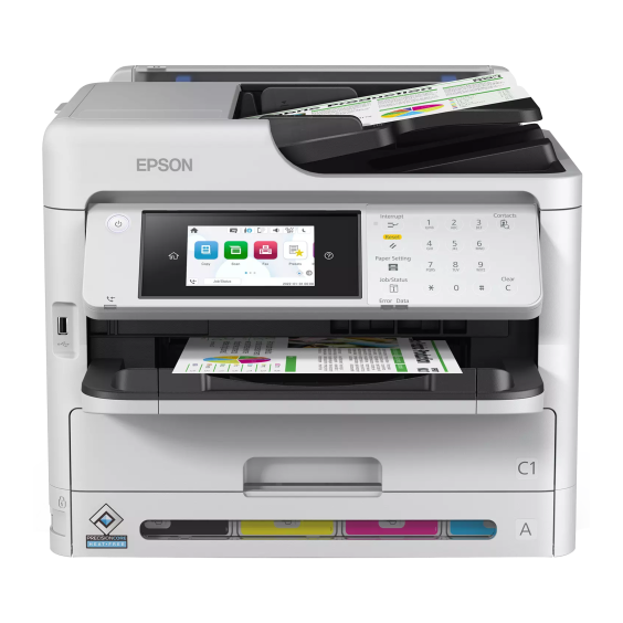 Spausdintuvas Epson WorkForce Pro WF-C5890DWF  Multifunction printer colour ink-jet A4 Fax 33.6 Kbps