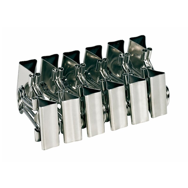 Spaustukai ALCO, 19 mm, 12 vnt. nikelio sp.