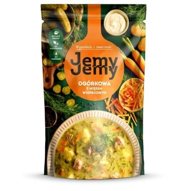 Sriuba JEMY JEMY, agurkinė, su kiauliena, 450 g