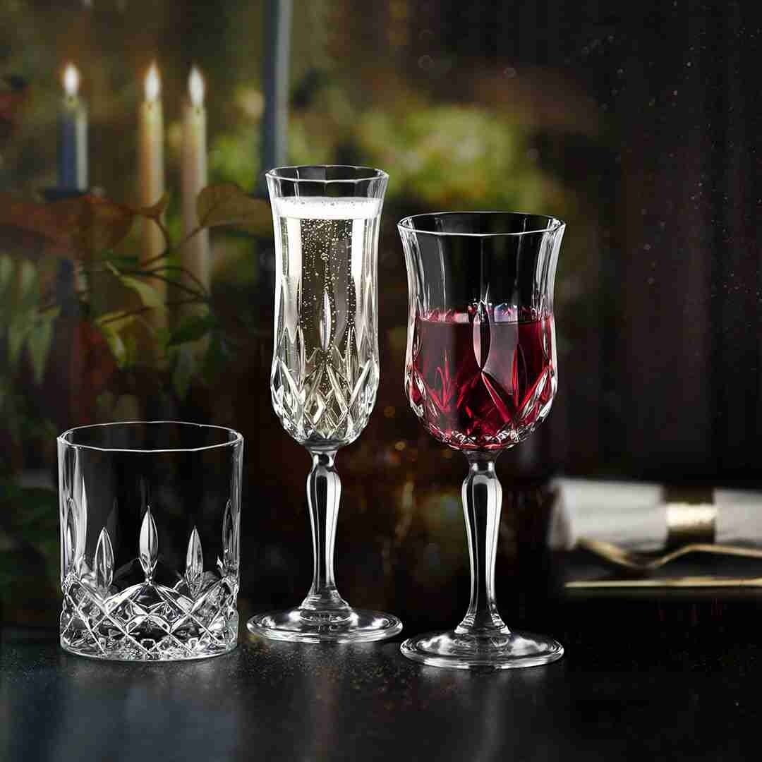 Stiklinė Opera, krištolas, 290 ml, D 8,2 cm, H 9,4 cm, 6 vnt 1