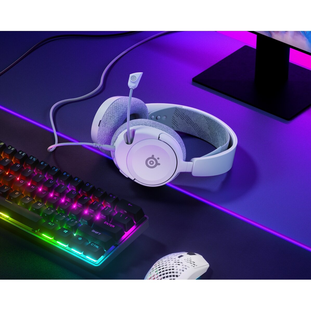 STEELSERIES Arctis Nova 1 Headset White 3 STEELSERIES Arctis Nova 1 Headset White 3