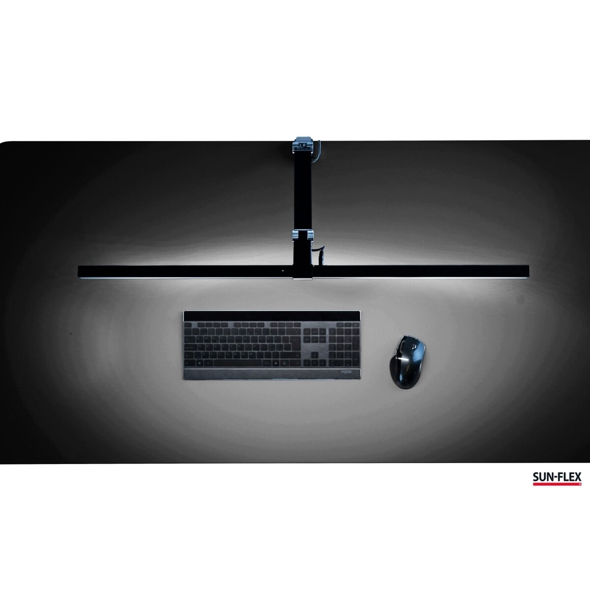 Stalinis šviestuvas SUN-FLEX®SCREENLITE, ekranui apšviesti, juodas Stalinis šviestuvas SUN-FLEX®SCREENLITE, ekranui apšviesti, juodas