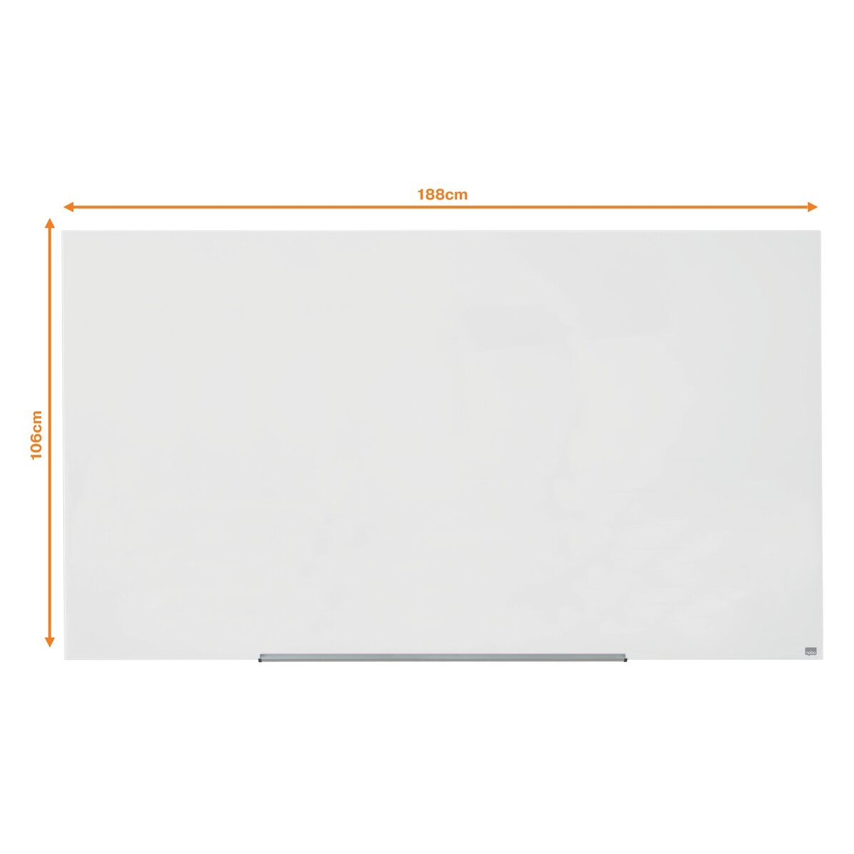 Stiklinė magnetinė lenta NOBO Impression Pro, plačiaekranė 85", 188x106cm, baltos sp. 2 Stiklinė magnetinė lenta NOBO Impression Pro, plačiaekranė 85", 188x106cm, baltos sp. 2
