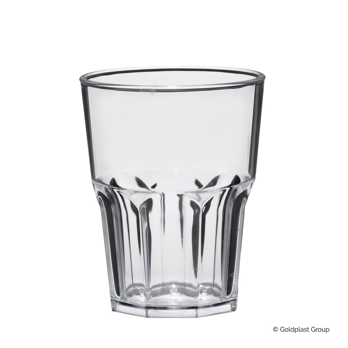 Stiklinė ROX, skaidri, SAN plastikas, 290 ml,  D 8,5 cm, H 10 cm, 8 vnt