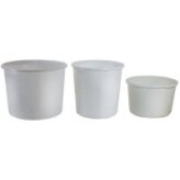 Statinė - kubilas maisto produktams, be dangčio, HDPE, 90 l, D 61 cm, H 38 cm, vnt Statinė - kubilas maisto produktams, be dangčio, HDPE, 90 l, D 61 cm, H 38 cm, vnt