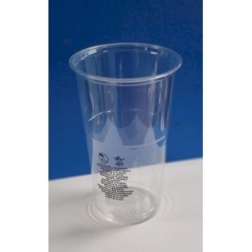 Stiklinė PET AE650(500)ml, D 95mm, H 150 mm, 50 vnt.