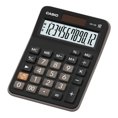 Stalinis skaičiuotuvas CASIO MX-12B, 106.5 x 147 x 29 mm Stalinis skaičiuotuvas CASIO MX-12B, 106.5 x 147 x 29 mm